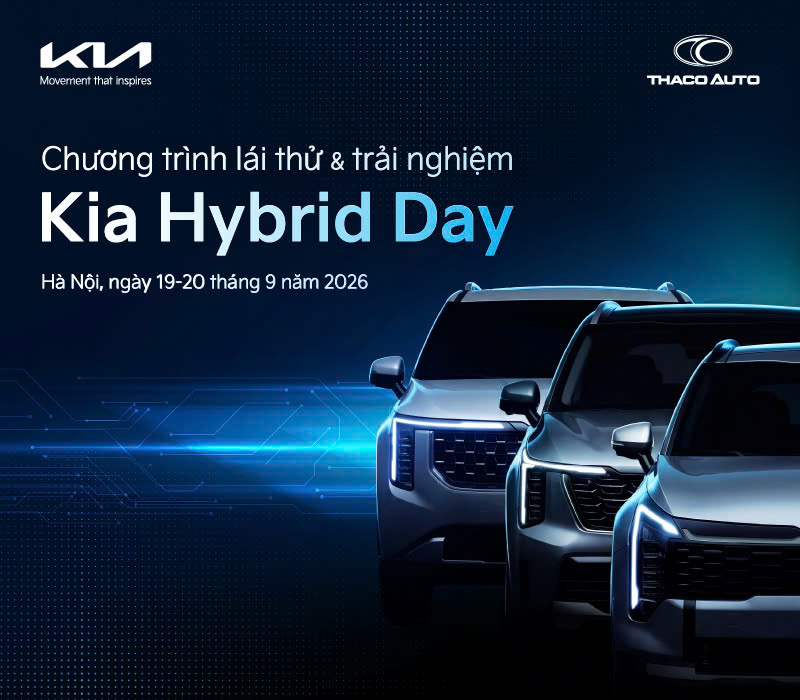 Các mẫu xe Kia Hybrid tại sự kiện Kia Hybrid Day Hà Nội
