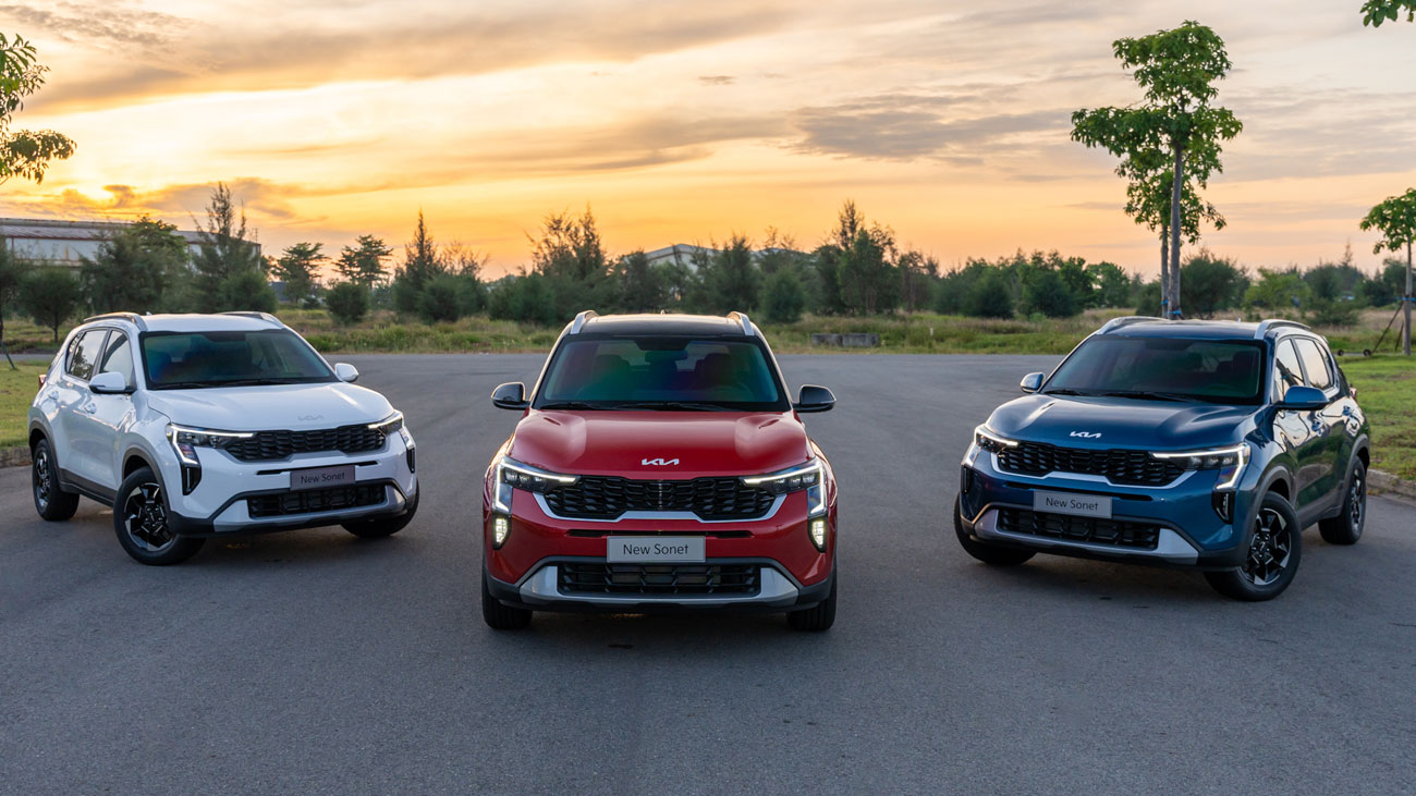Thiết kế ngoại thất Kia New Sonet